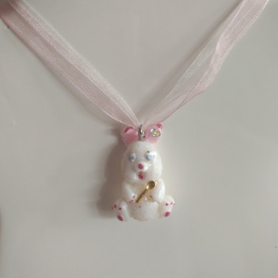 Collier Bianca la lapine