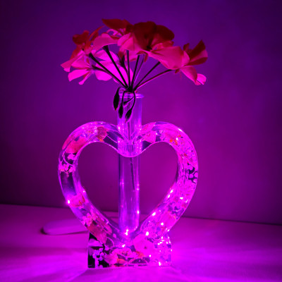 Vase Pink de coeur