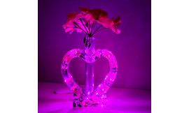 Vase Pink de coeur